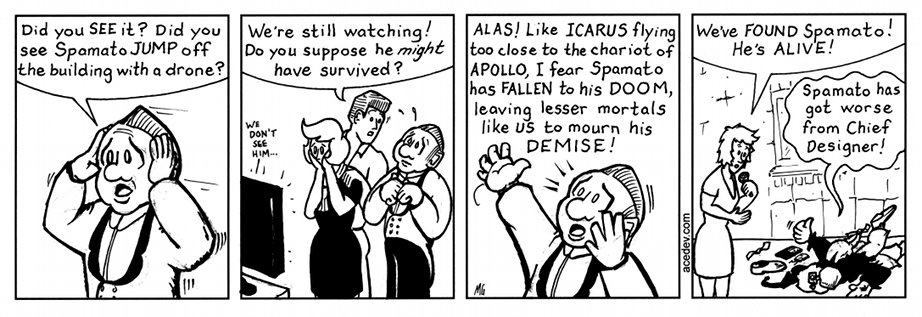 acedev comic, webcomic for Tuesday 08 Nov 2016
